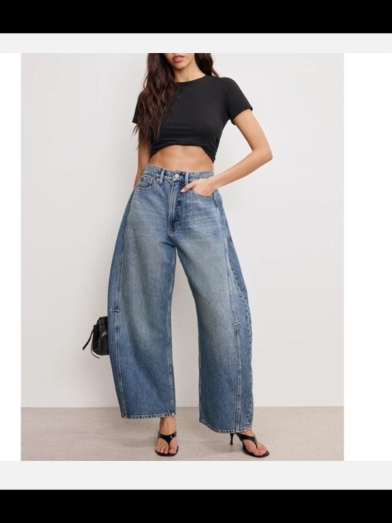 Good American Denim - Good American Good Extreme Barrel Jeans